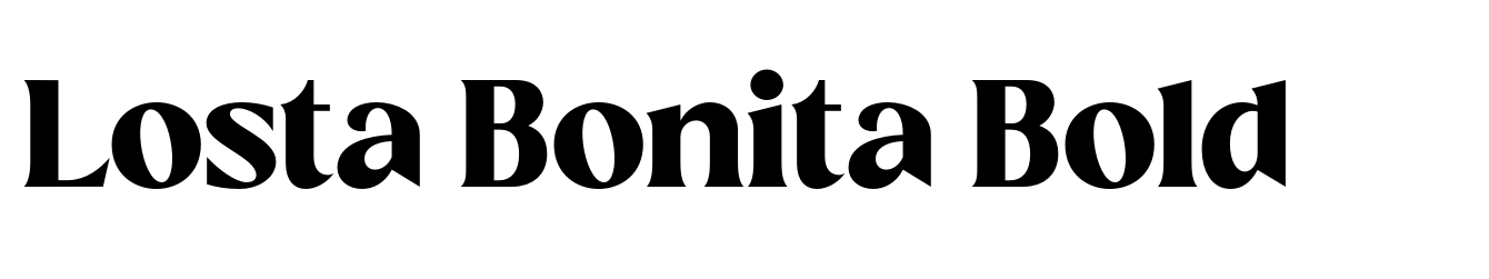 Losta Bonita Bold
